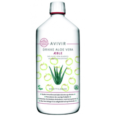 Avivir Aloe Vera Juice Æblesmag