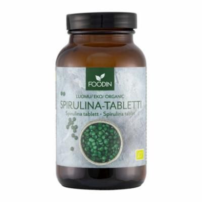 Foodin Økologiske Spirulina-tabletter 110 g