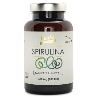 Kiviks Lilla Råa Spirulina tabletter Hawaiian 500 mg