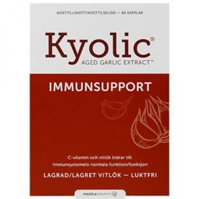 Kyolic Aged Hvidløgsekstrakt + Immunstøtte 60 kapsler